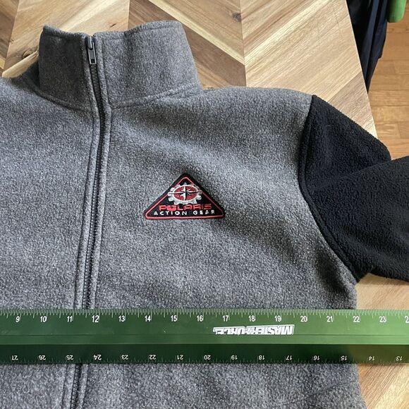 Polaris Action Gear Jacket Fleece Snowmobile Zip Up Vintage Mens‎ Large - Picture 6 of 8